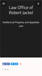 Mobile Screenshot of jackel-law.com